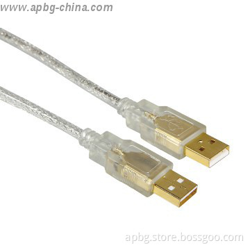 USB 2.0 Transparent Cable(AM to AM)